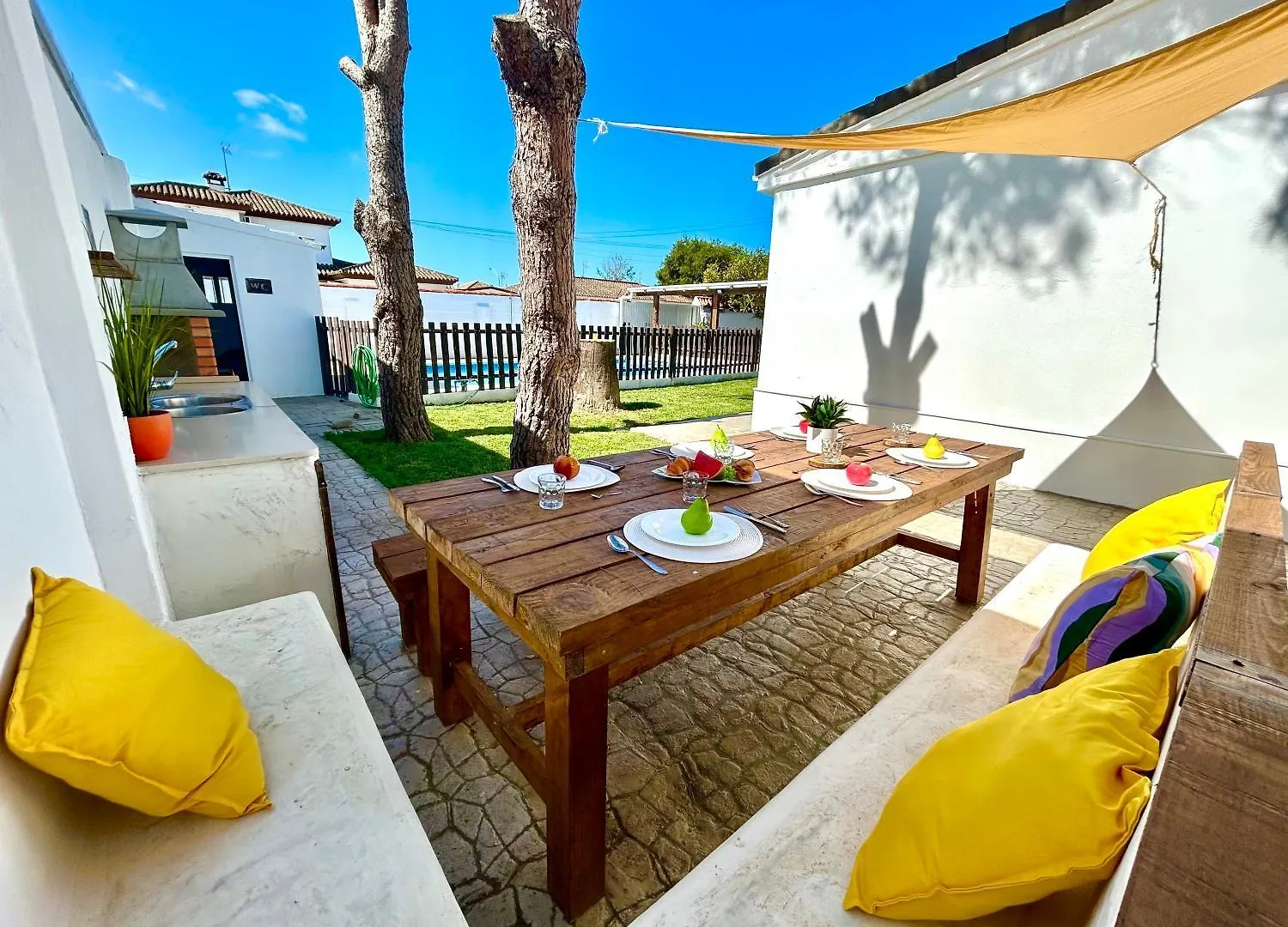 Prázdninový dům Gatu Villa Serena Piscina Privada Mayores De 25 Anos Y Familias Chiclana de la Frontera